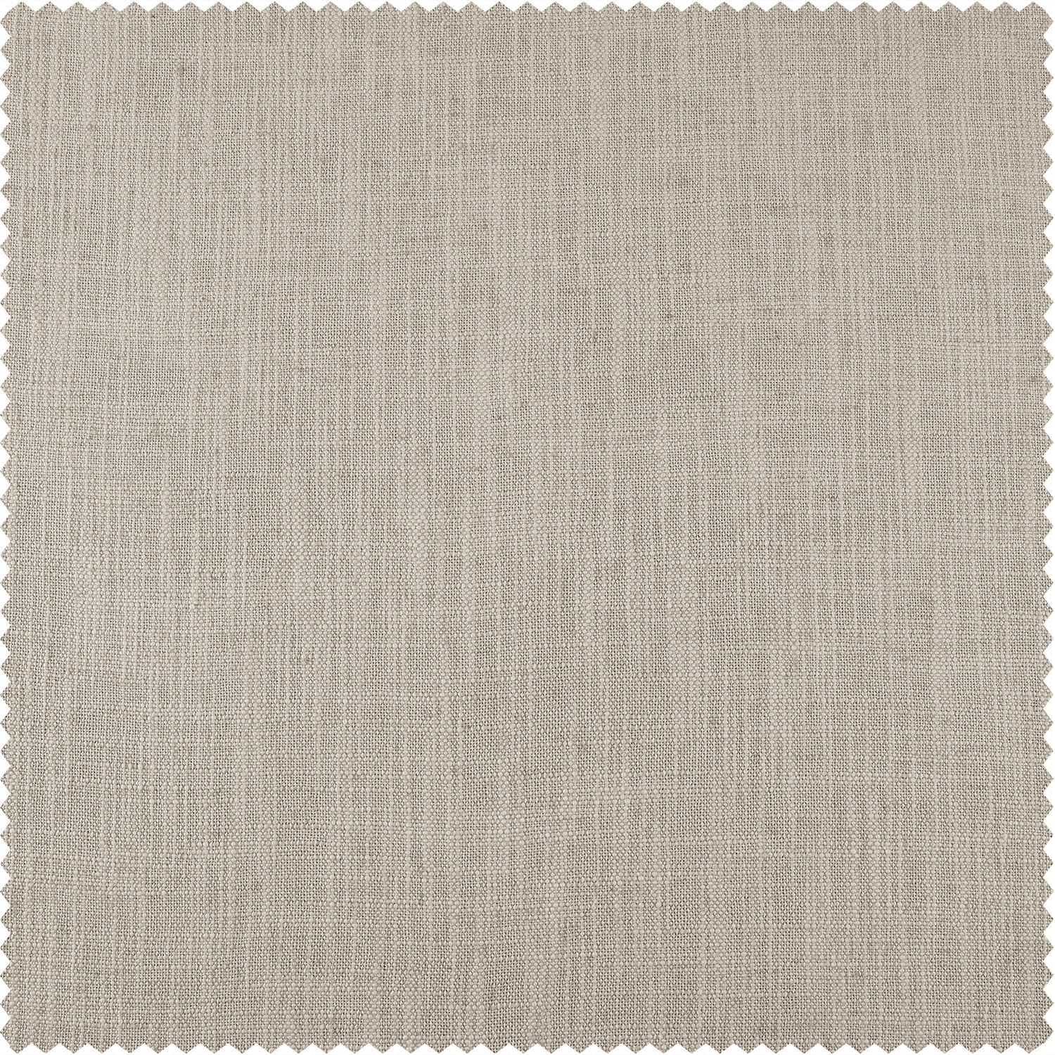 Mod Beige Belgian Heavy Faux Linen Curtain