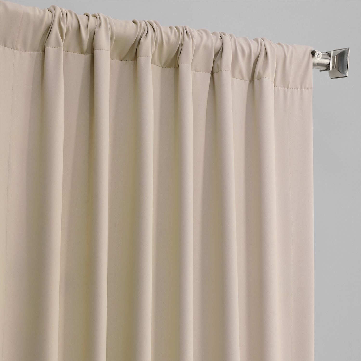 Eggnog Pole Pocket Blackout Room Darkening Curtain