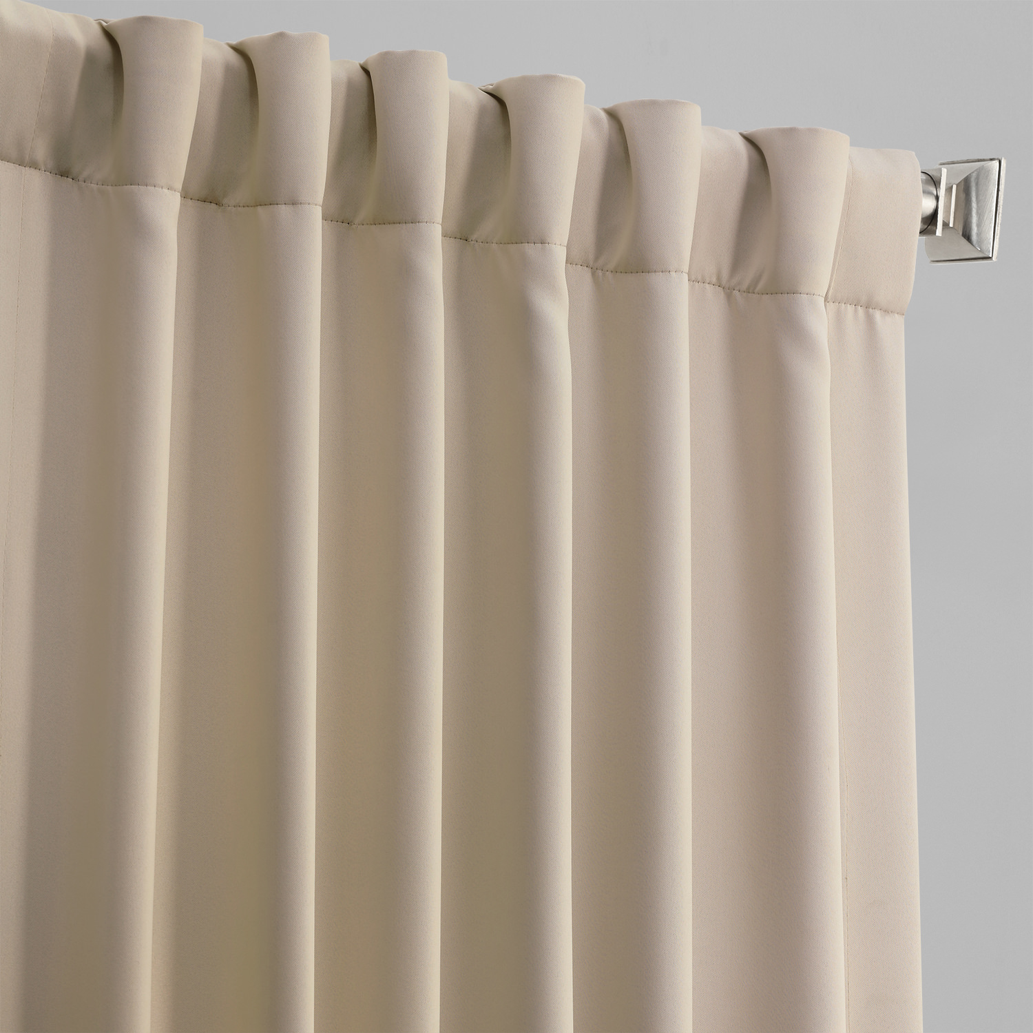 Eggnog Pole Pocket Blackout Room Darkening Curtain