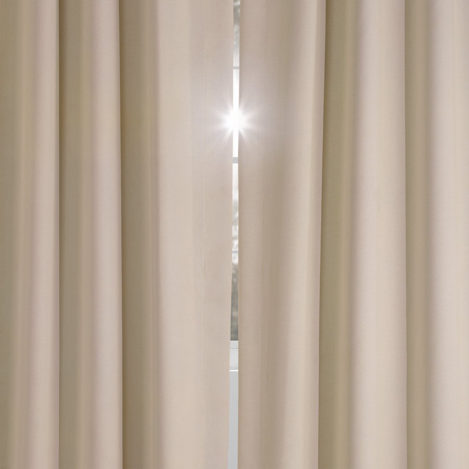 Eggnog Pole Pocket Blackout Room Darkening Curtain