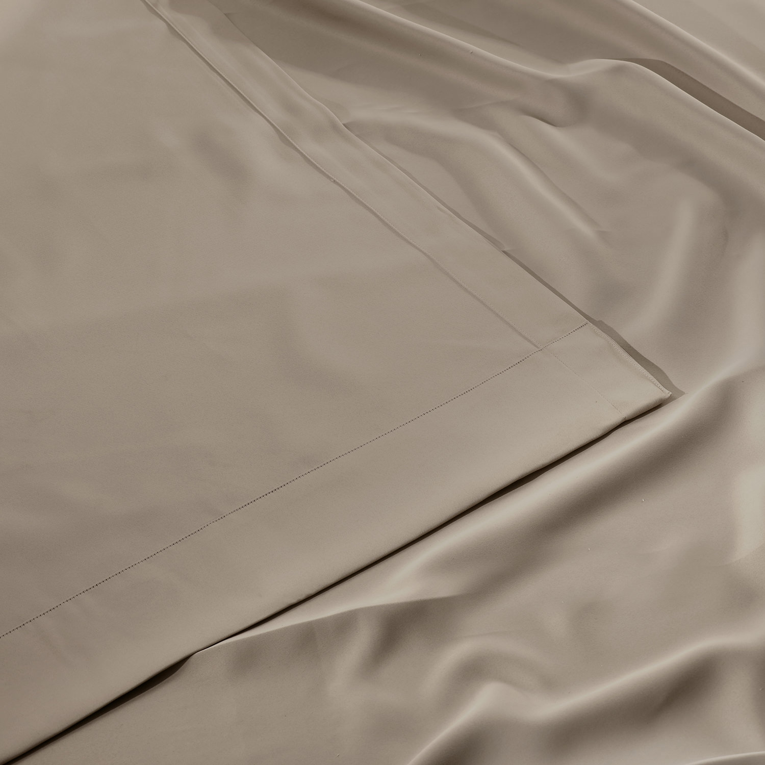 Classic Taupe Extrawide Blackout Room Darkening Curtain