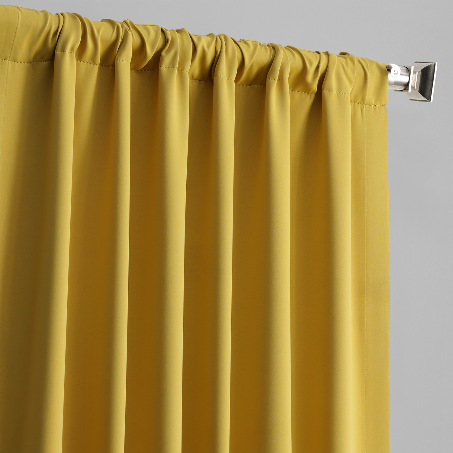 Solarium Yellow Blackout Room Darkening Curtain