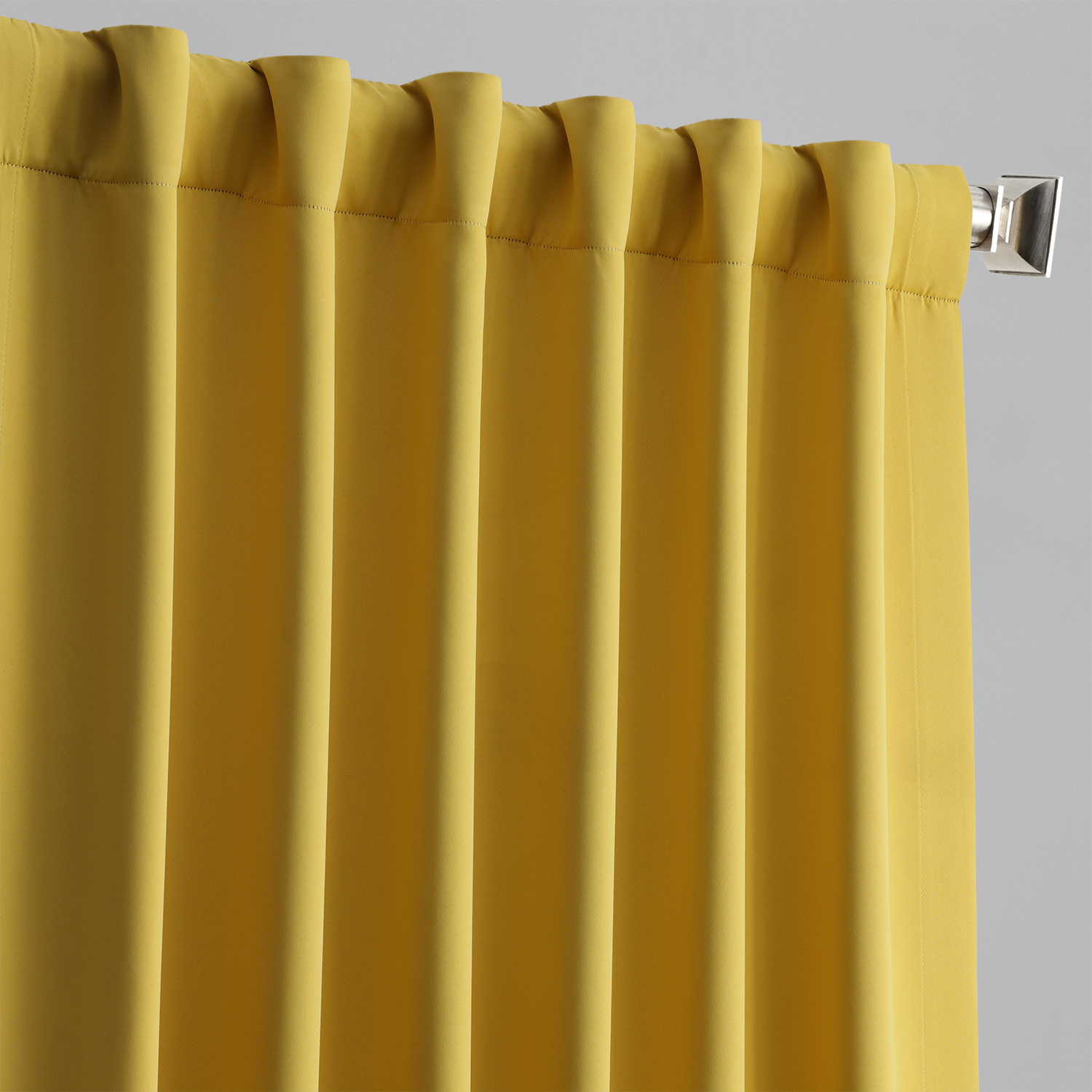 Solarium Yellow Blackout Room Darkening Curtain