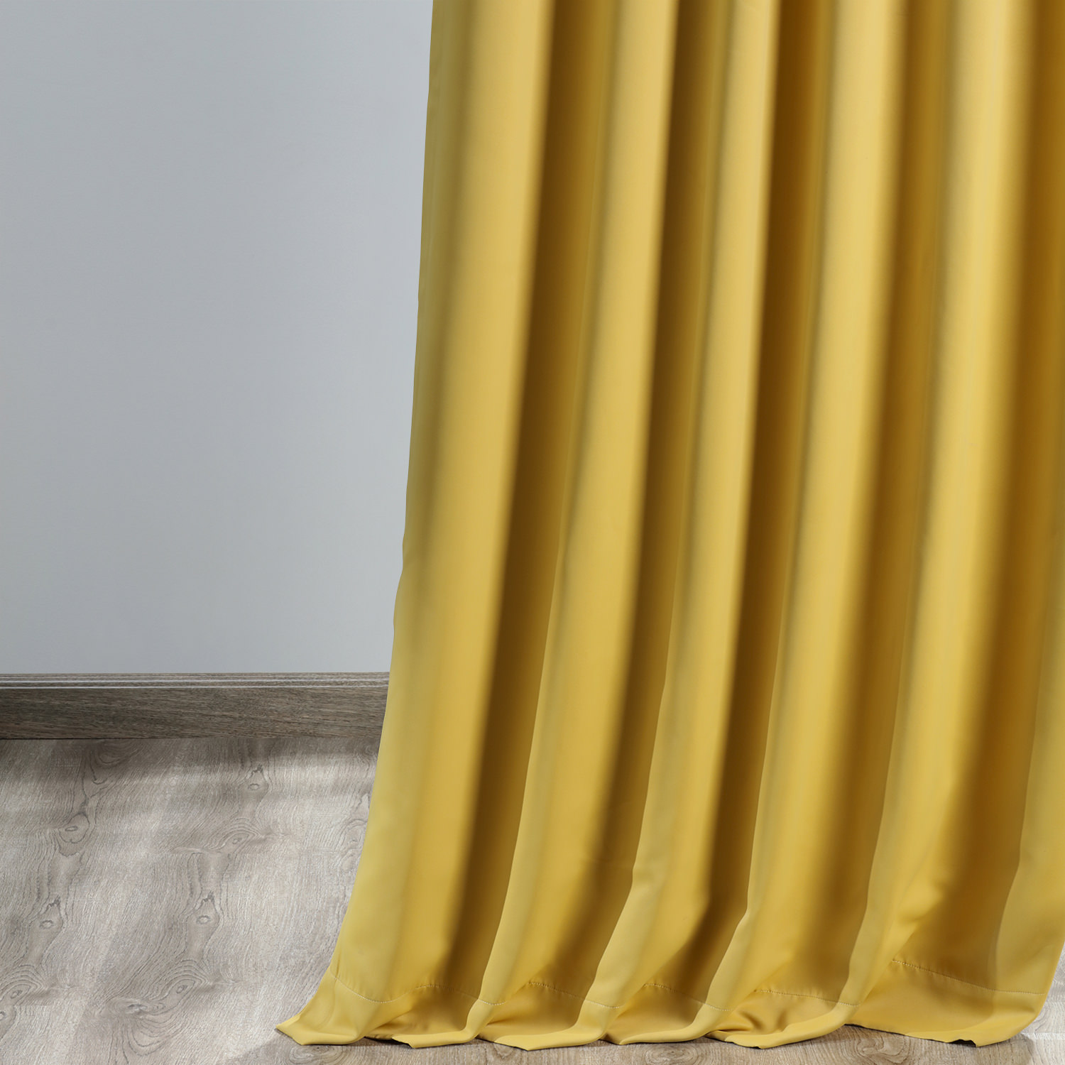 Solarium Yellow Blackout Room Darkening Curtain