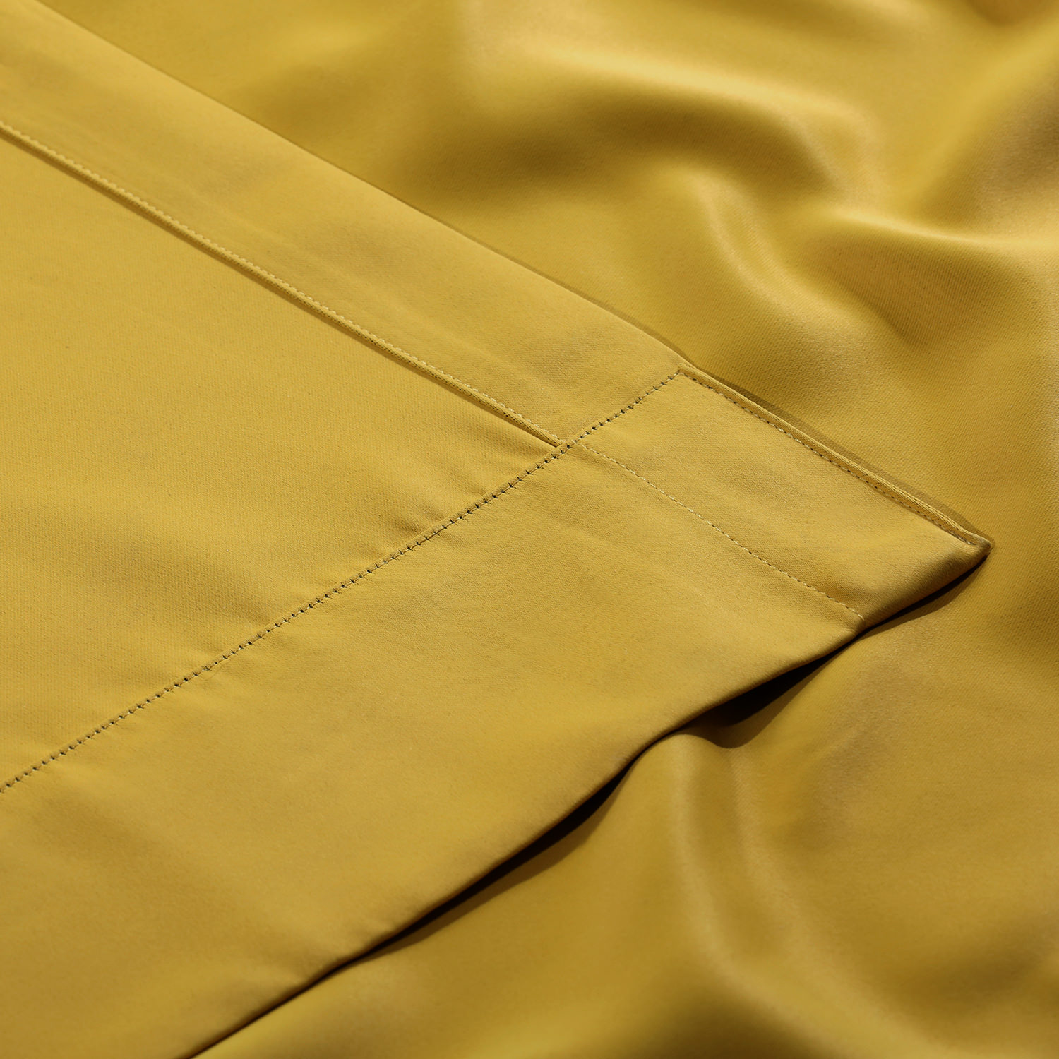 Solarium Yellow Blackout Room Darkening Curtain