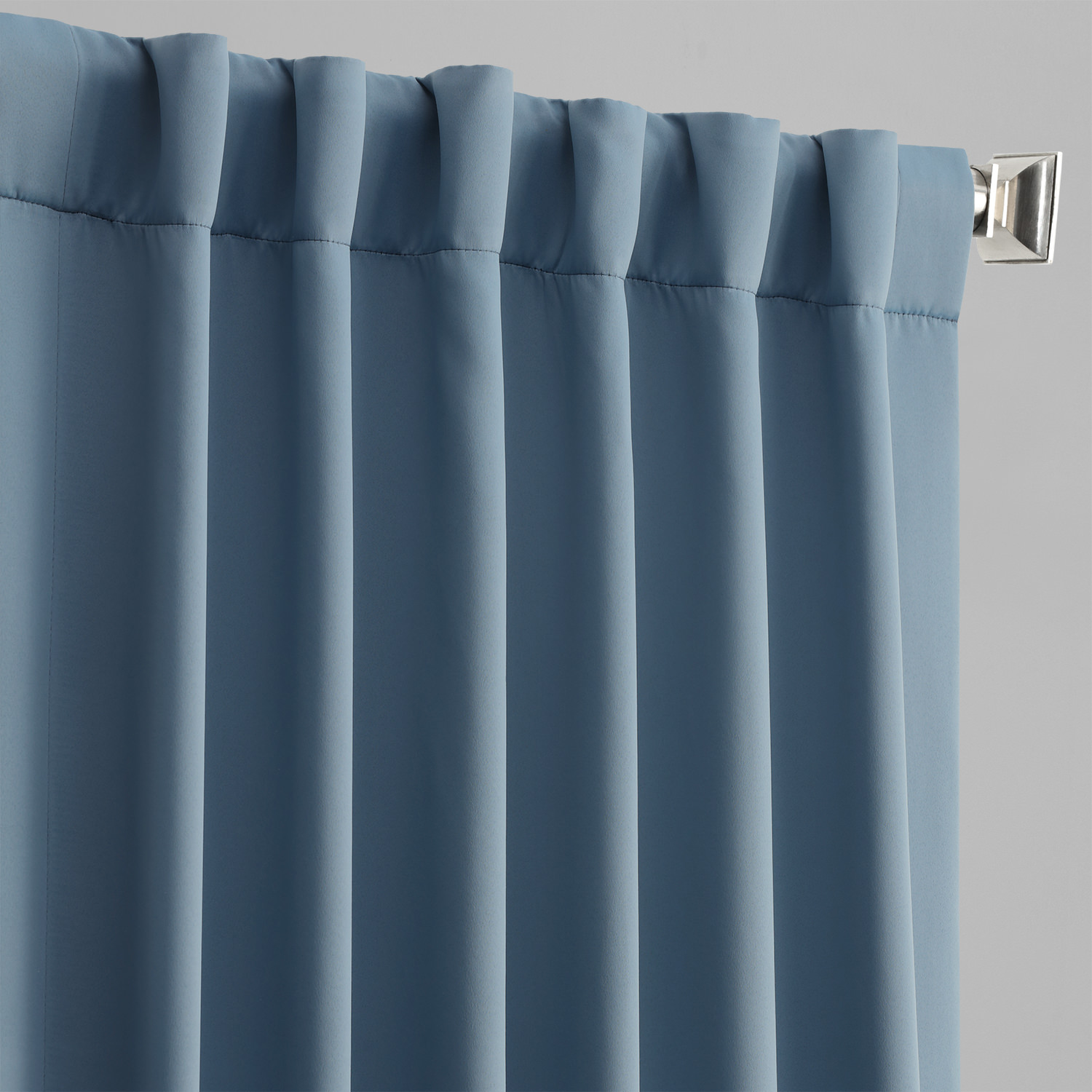 Poseidon Blue Blackout Room Darkening Curtain