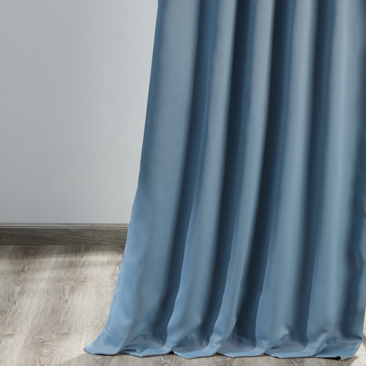 Poseidon Blue Blackout Room Darkening Curtain