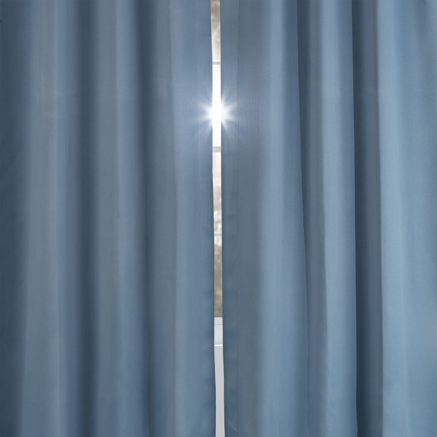 Poseidon Blue Blackout Room Darkening Curtain