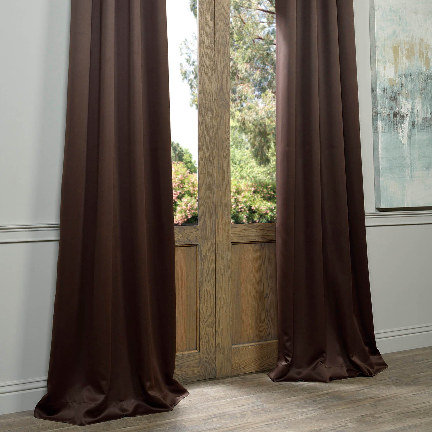 Java Grommet Blackout Room Darkening Curtain