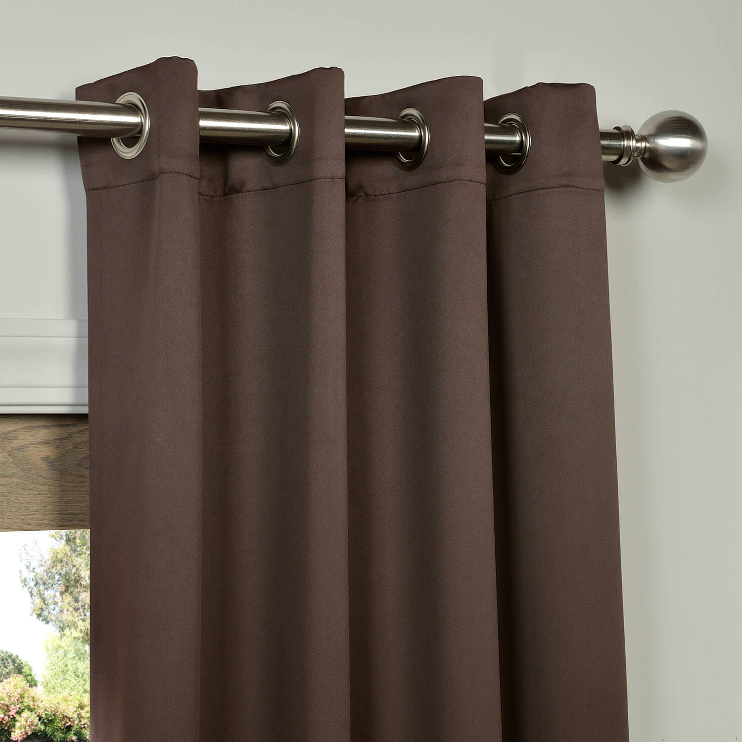 Java Grommet Blackout Room Darkening Curtain