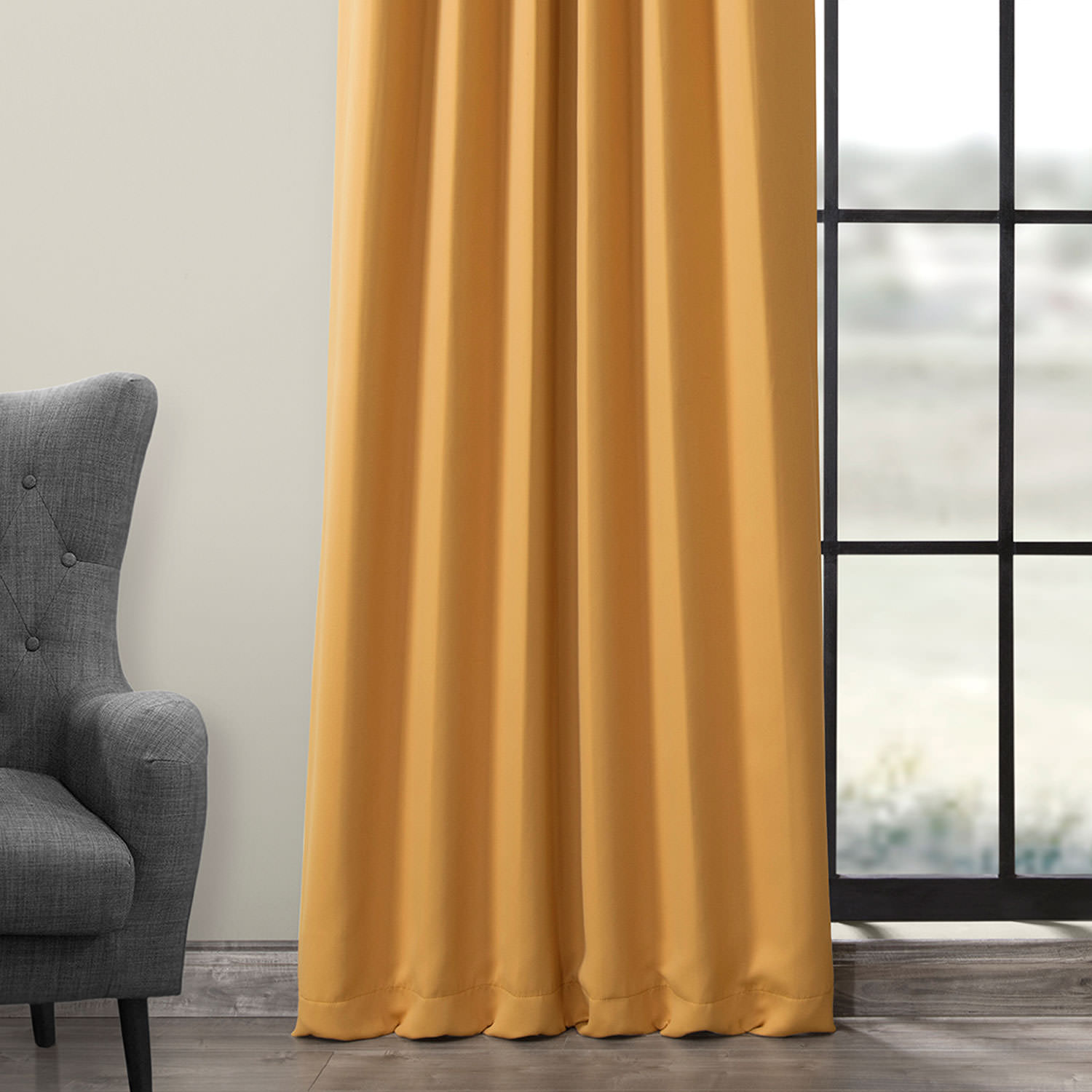 Marigold Blackout Room Darkening Curtain