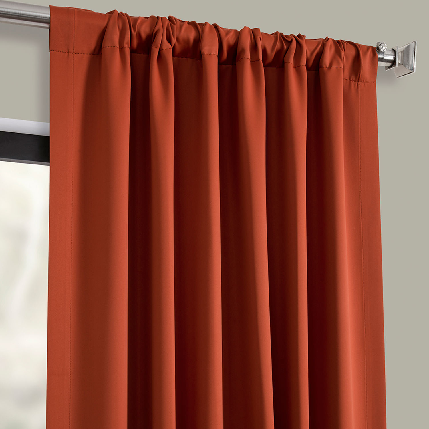 Blaze Blackout Room Darkening Curtain