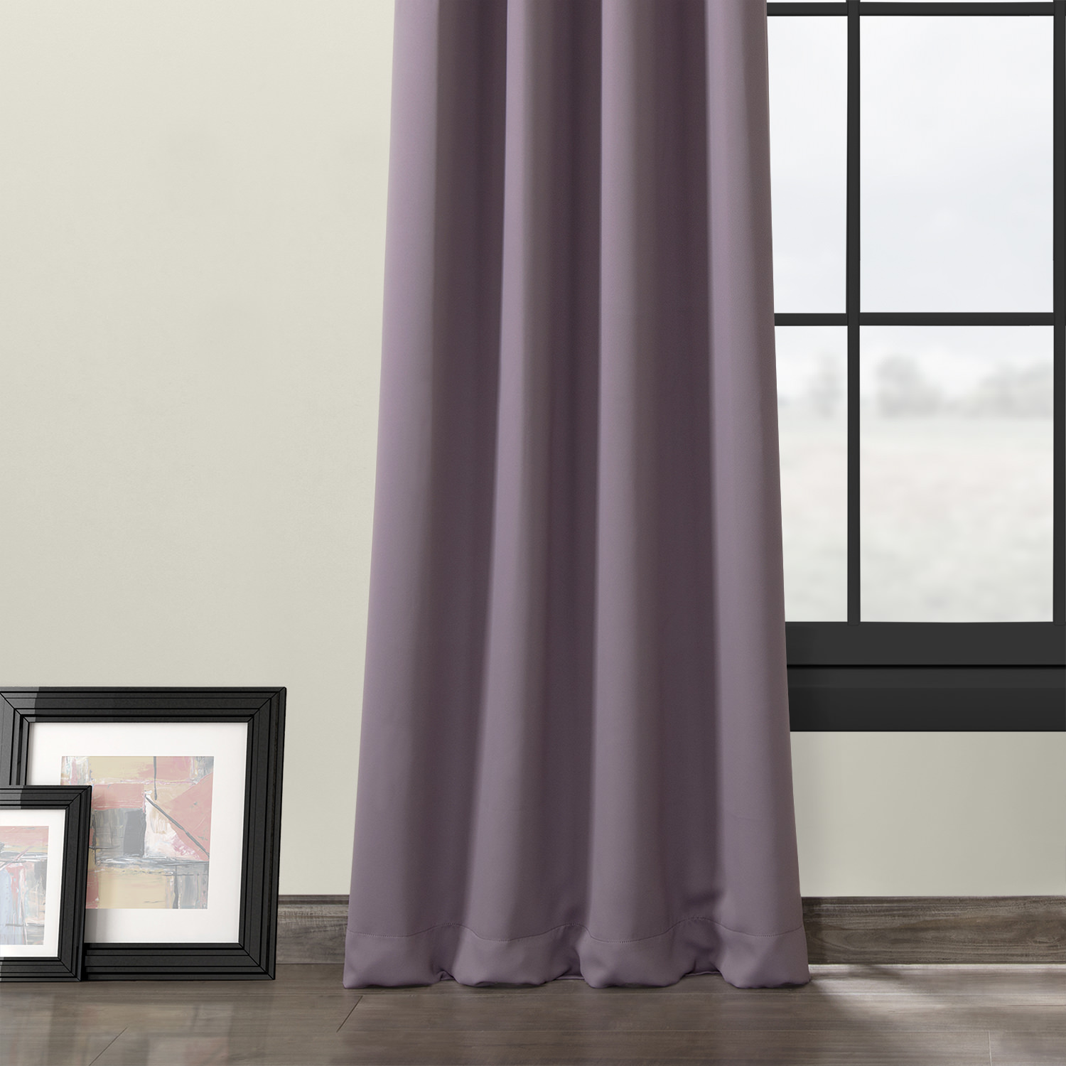 Purple Rain Grommet Blackout Room Darkening Curtain