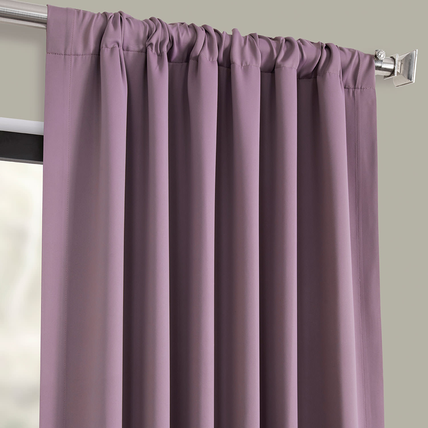 Purple Rain Blackout Room Darkening Curtain