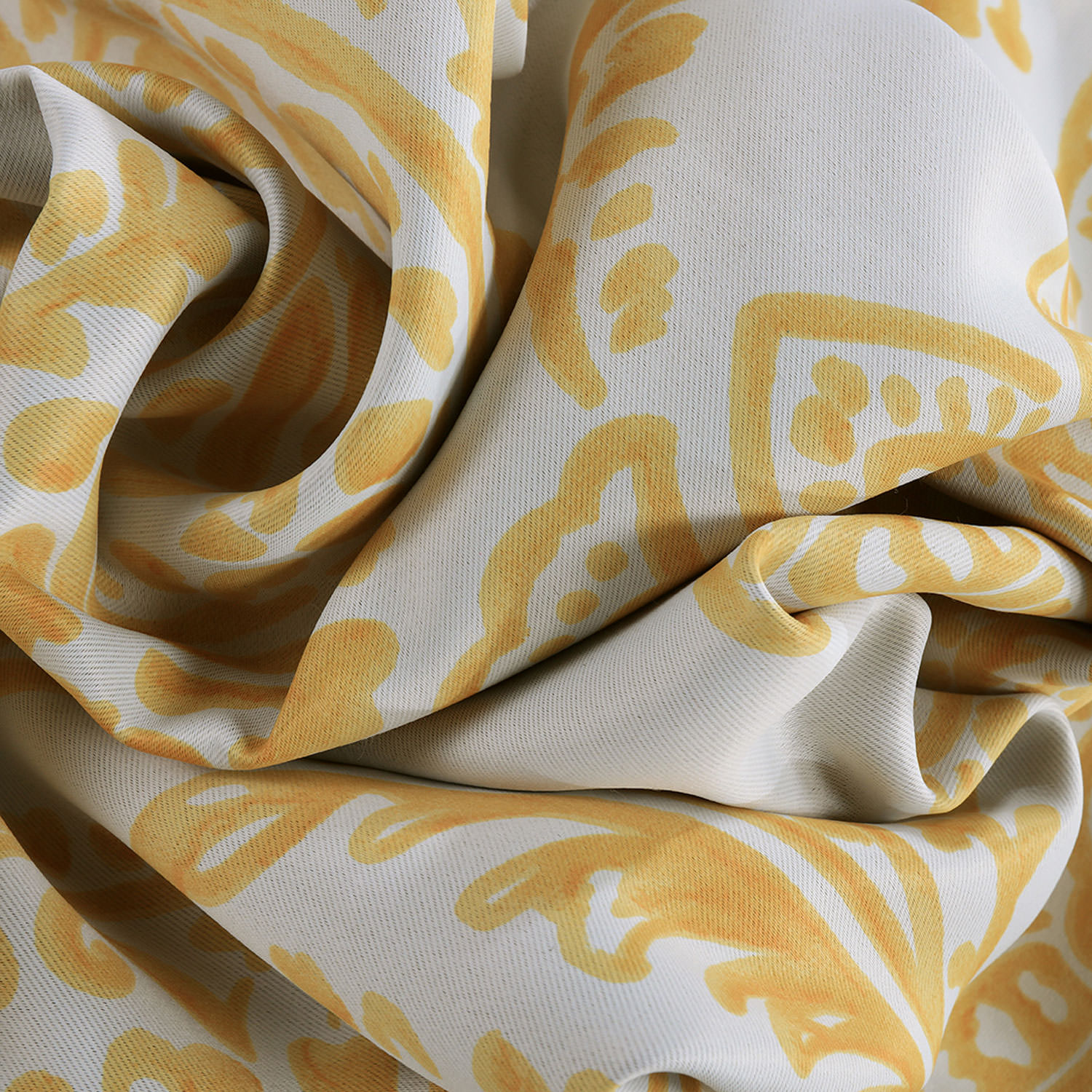 Tea Time Yellow Gold Blackout Room Darkening Swatch