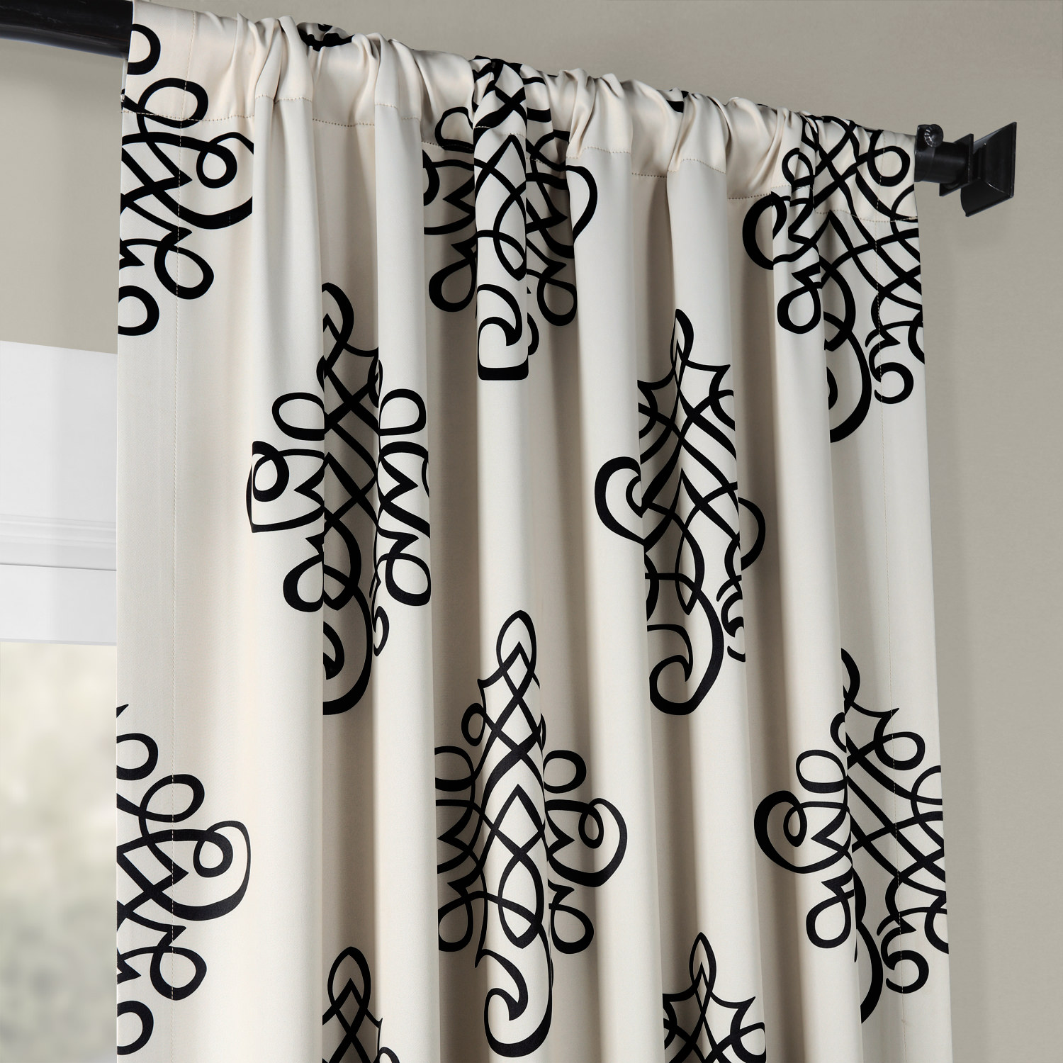 Tugra Blackout Room Darkening Curtain