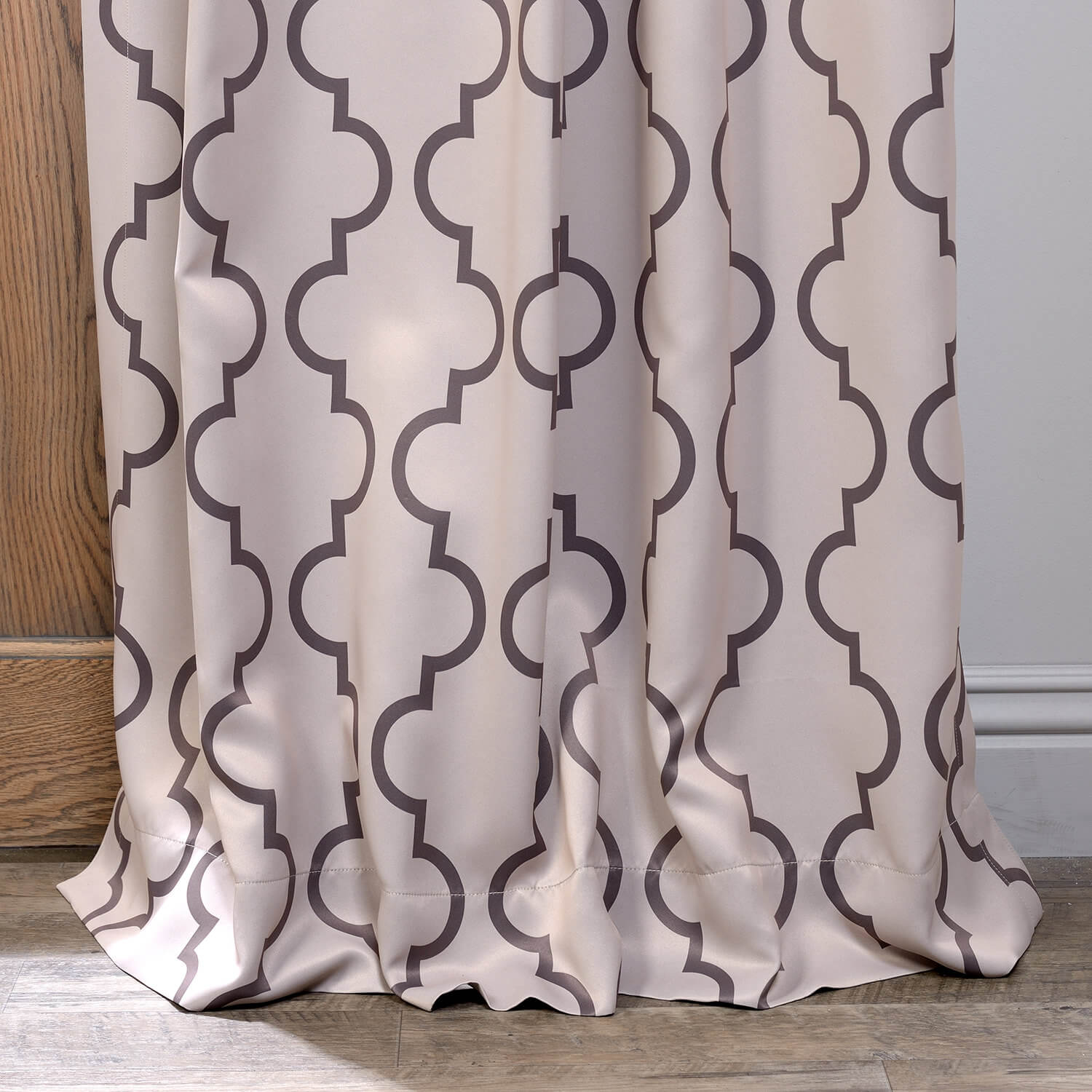 Seville Tan Blackout Room Darkening Curtain