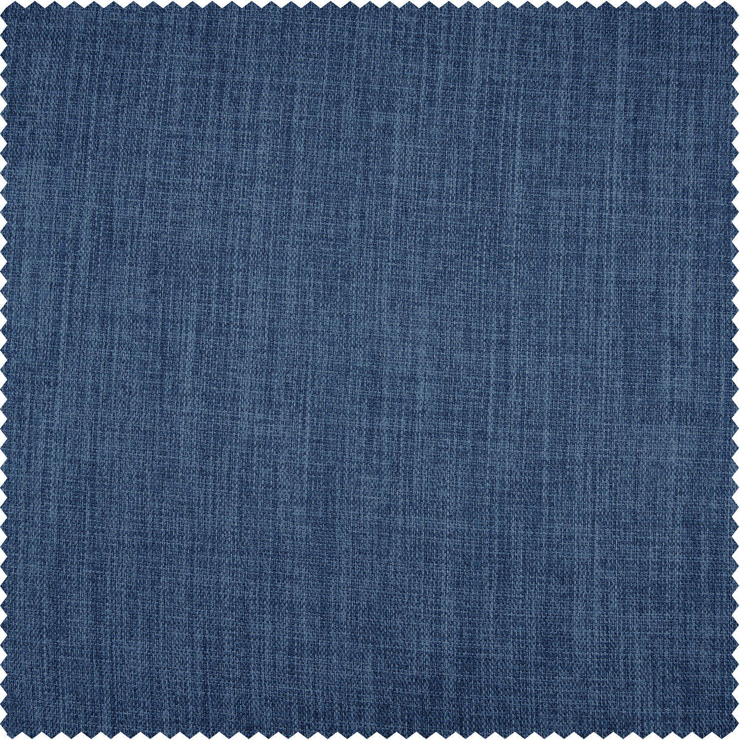 Denim Faux Linen Room Darkening Swatch