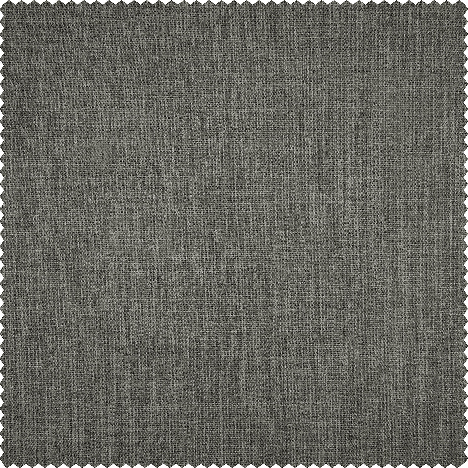 Blazer Grey Faux Linen Room Darkening Swatch