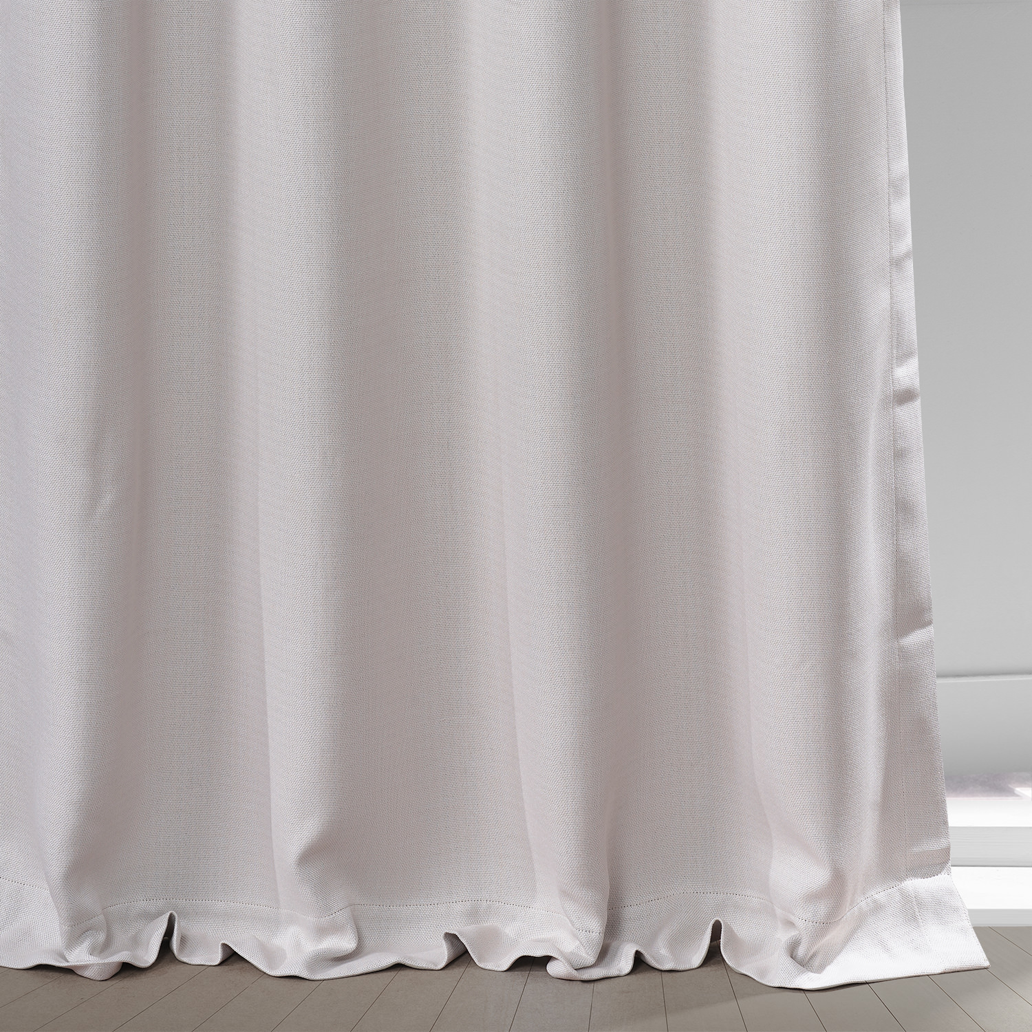 Birch Faux Linen Grommet Room Darkening Curtain