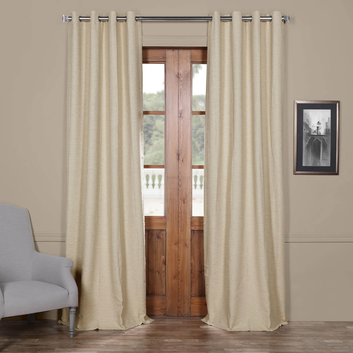 Candlelight Bellino Grommet Blackout Room Darkening Curtain