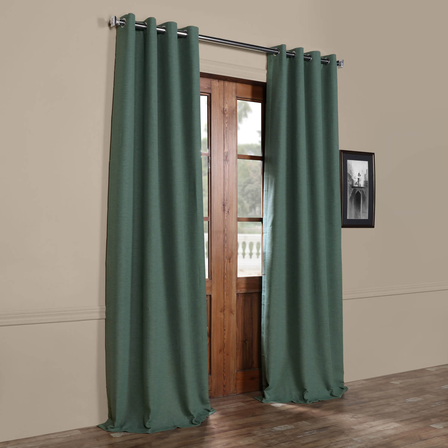 Jadite Bellino Grommet Blackout Room Darkening Curtain