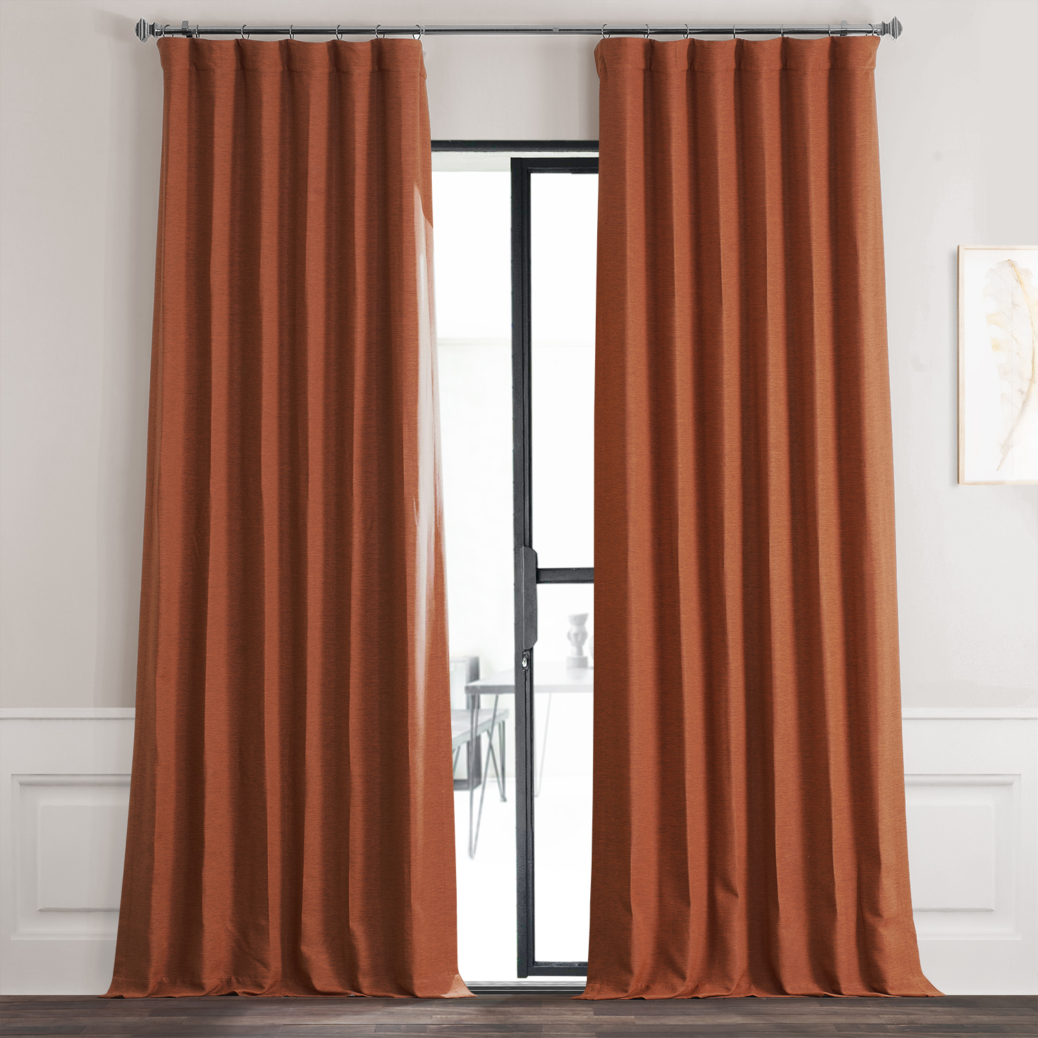 Persimmon Bellino Blackout Room Darkening Curtain