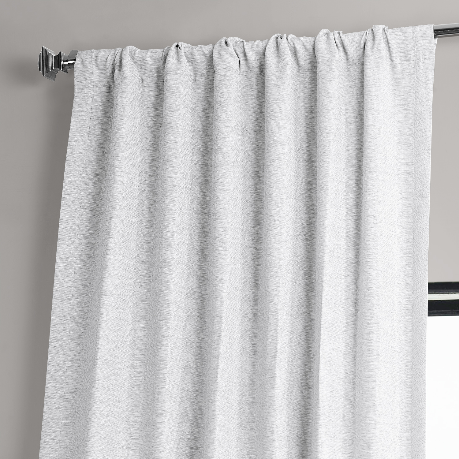 Chalk Off White Bellino Blackout Room Darkening Curtain