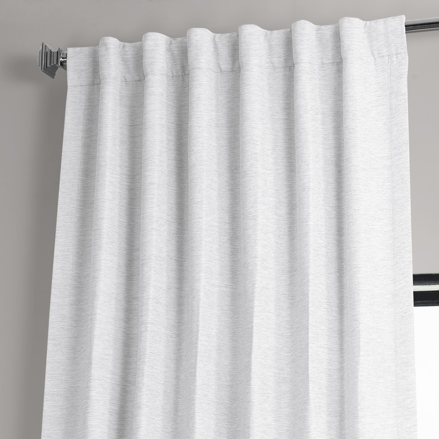 Chalk Off White Bellino Blackout Room Darkening Curtain