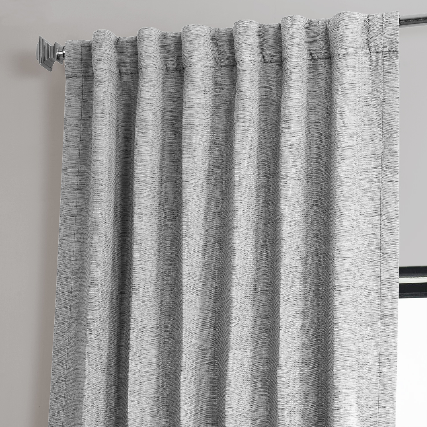 Vista Grey Bellino Blackout Room Darkening Curtain