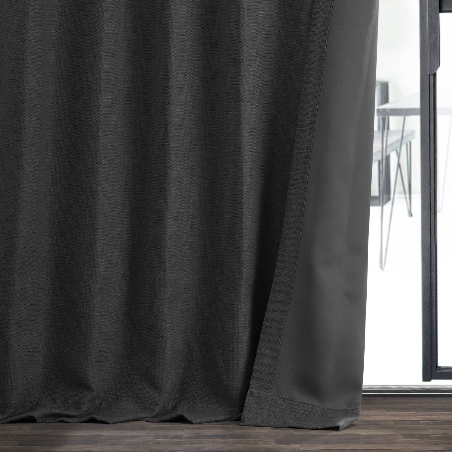 Smoked Truffle Bellino Blackout Room Darkening Curtain