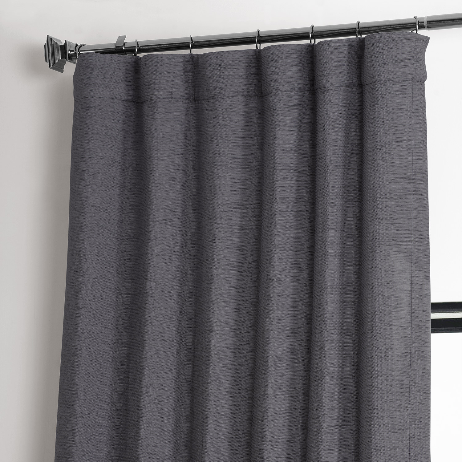 Armour Grey Bellino Blackout Room Darkening Curtain