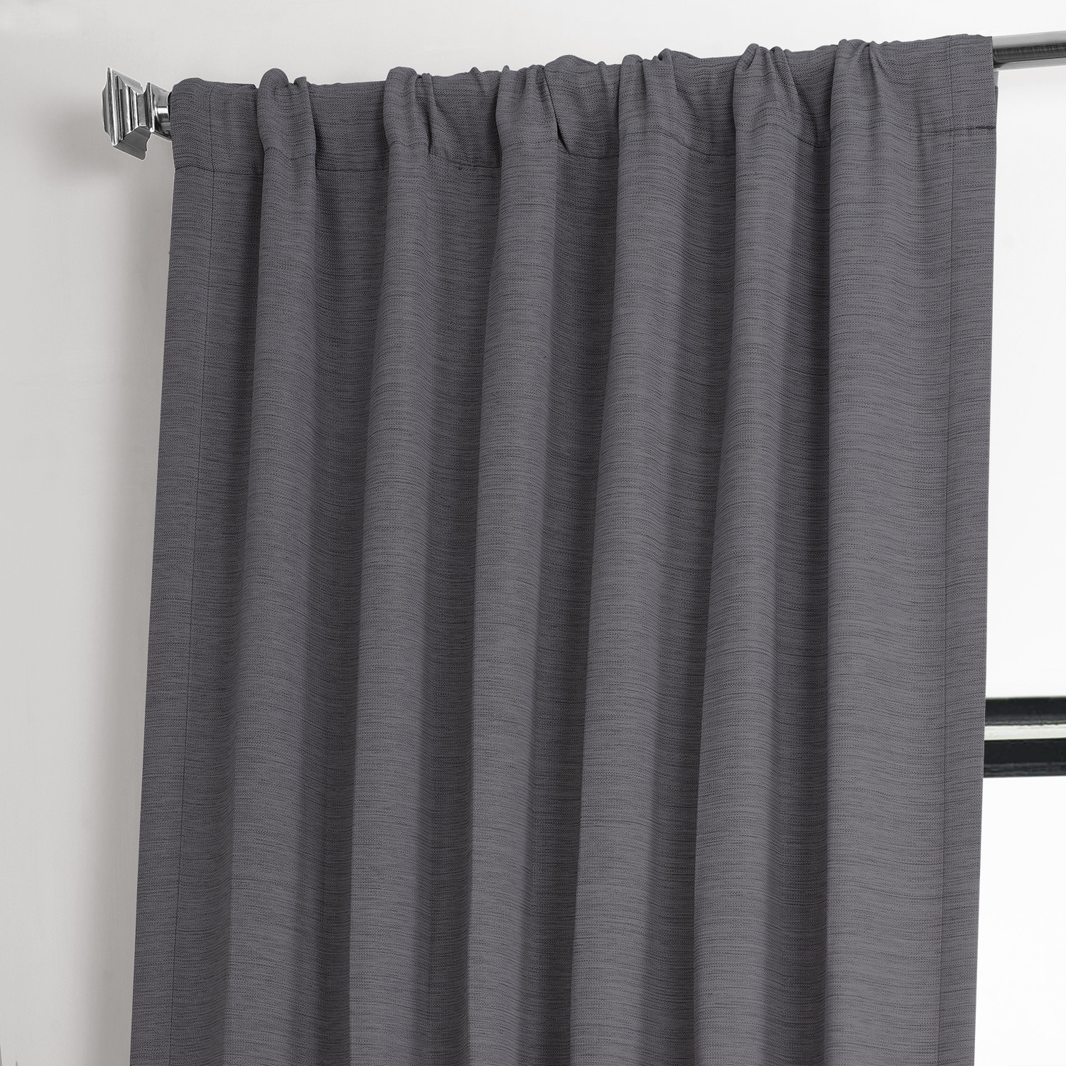 Armour Grey Bellino Blackout Room Darkening Curtain