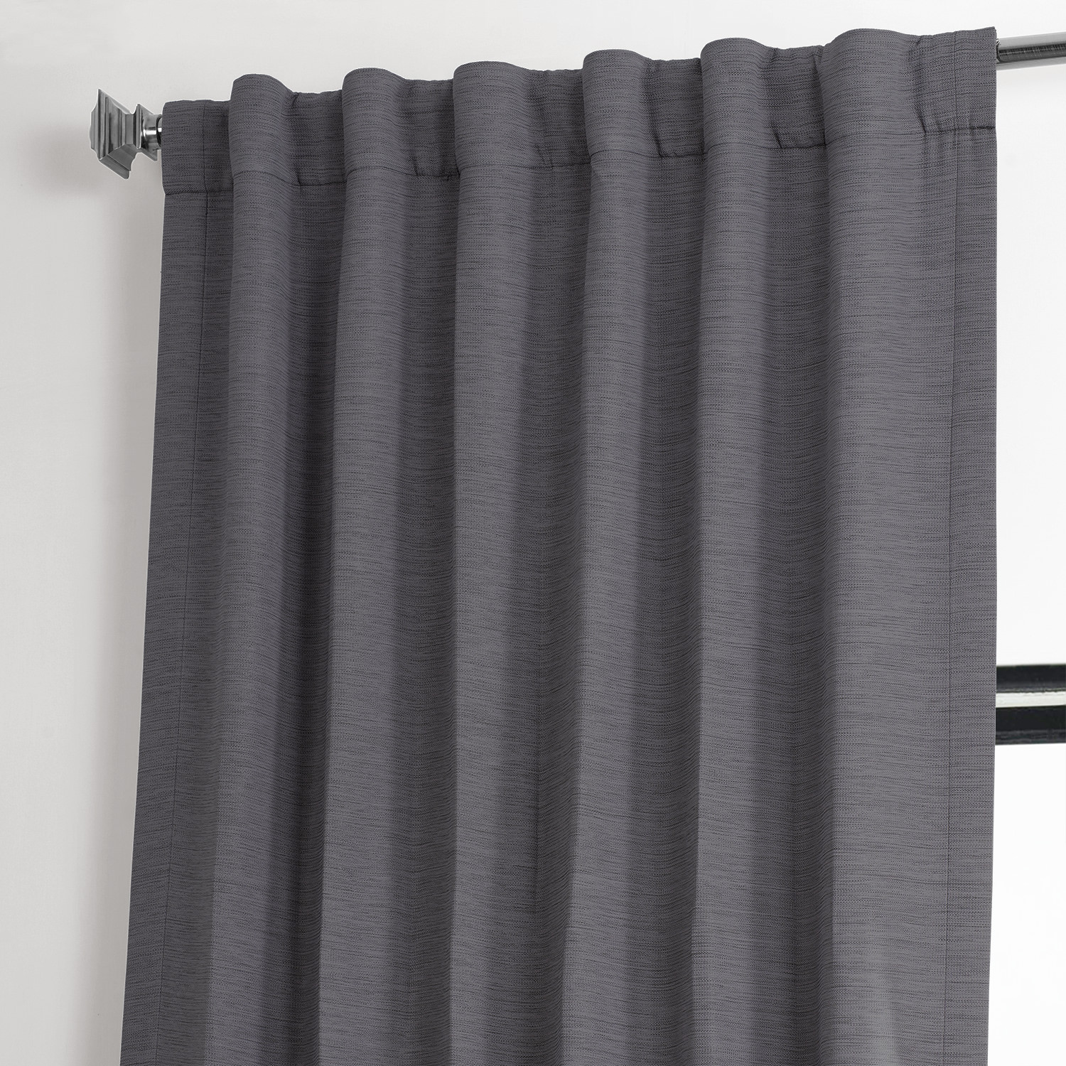 Armour Grey Bellino Blackout Room Darkening Curtain