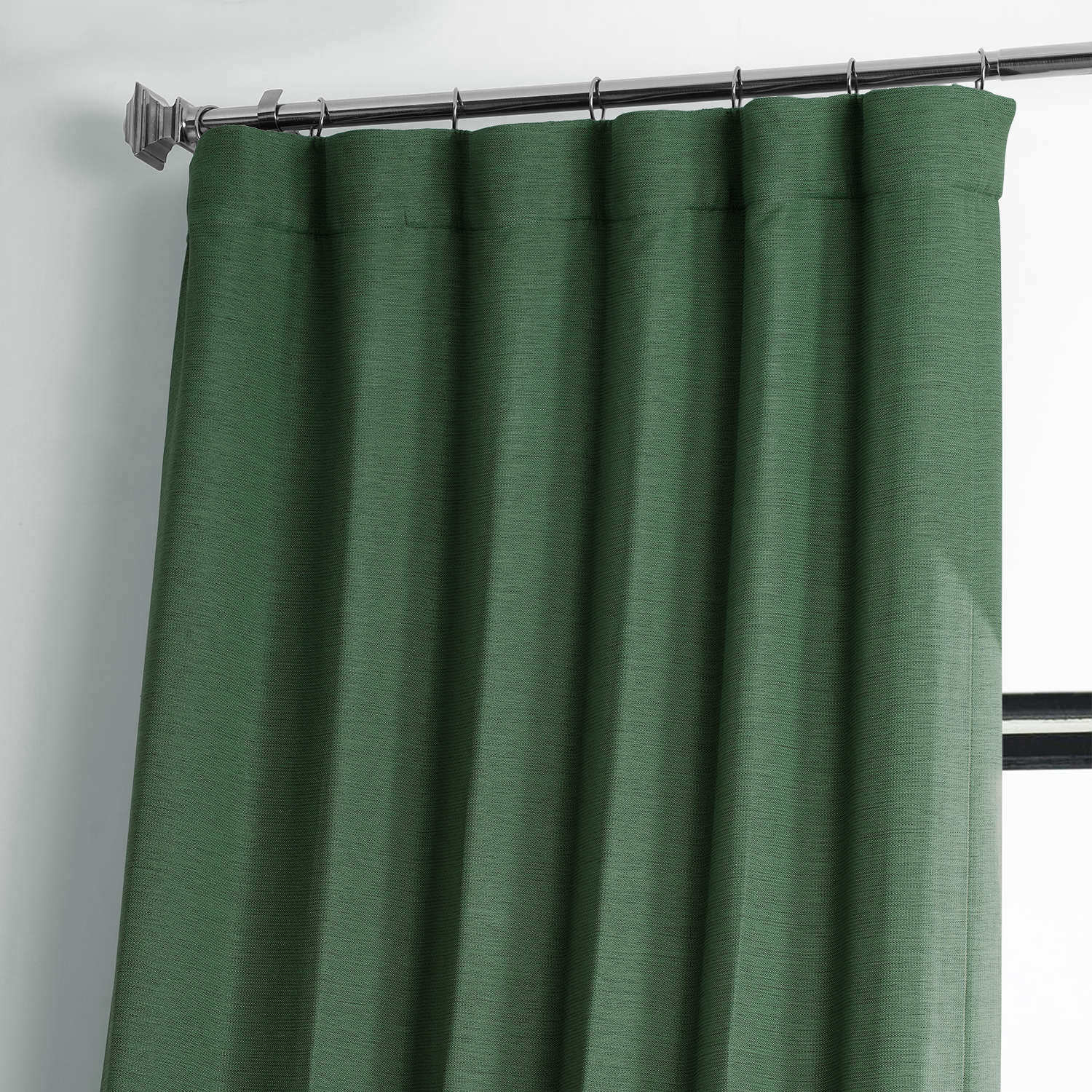 Pine Forest Green Bellino Blackout Room Darkening Curtain