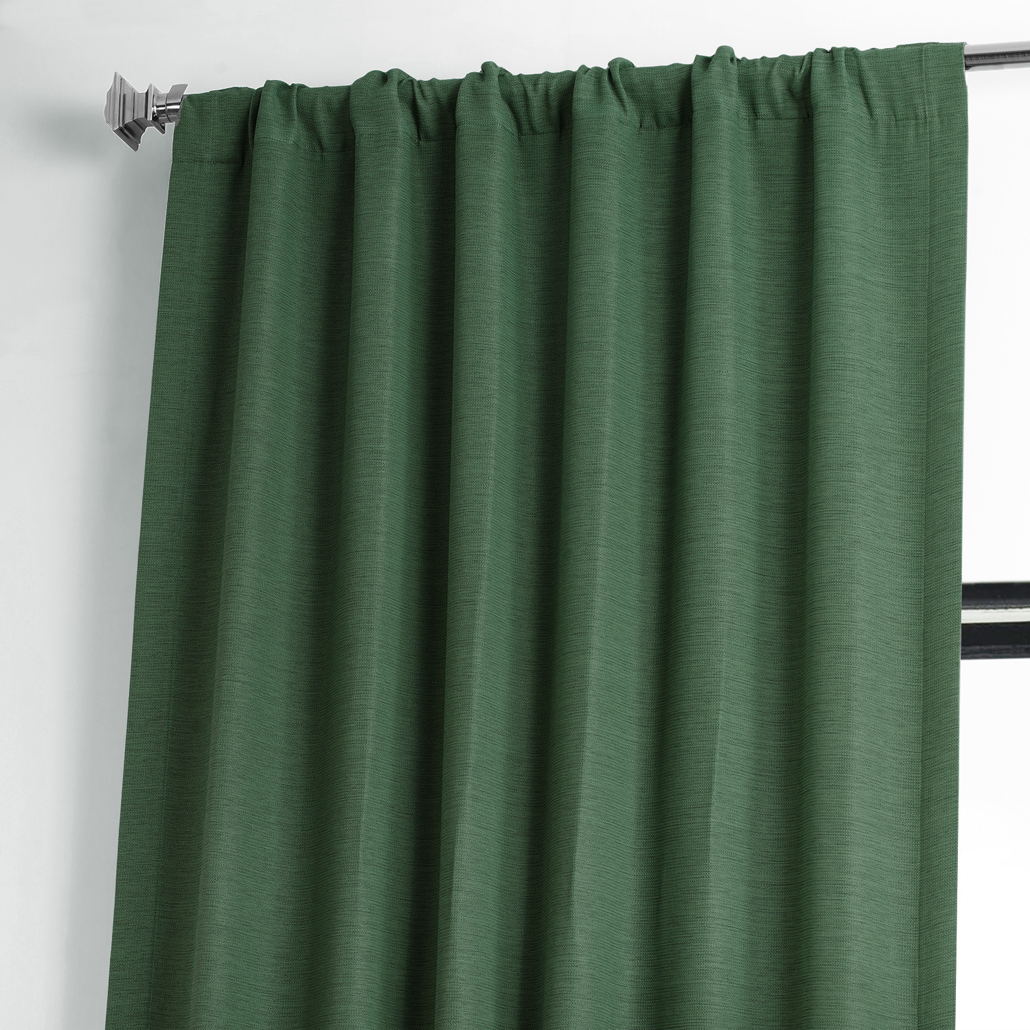 Pine Forest Green Bellino Blackout Room Darkening Curtain