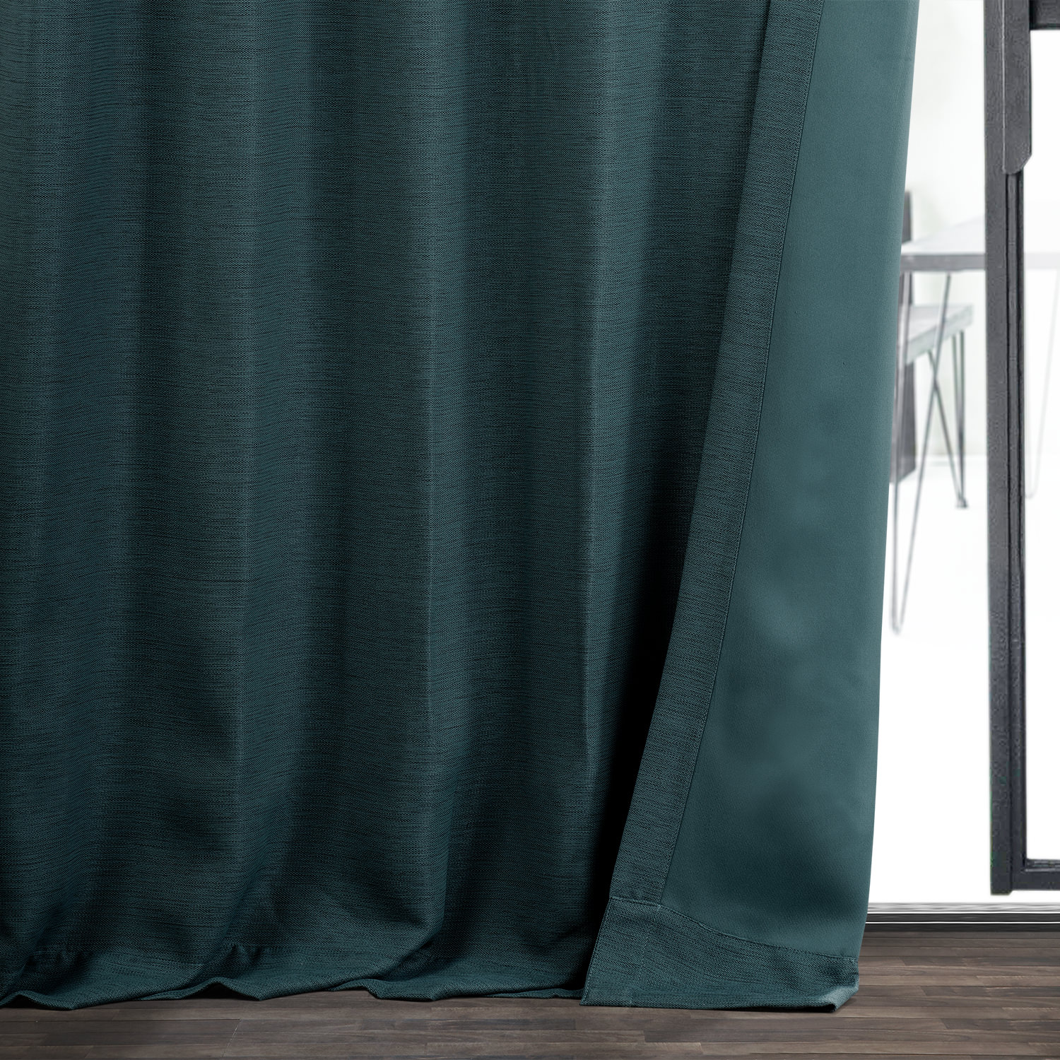 Bayberry Teal Bellino Blackout Room Darkening Curtain