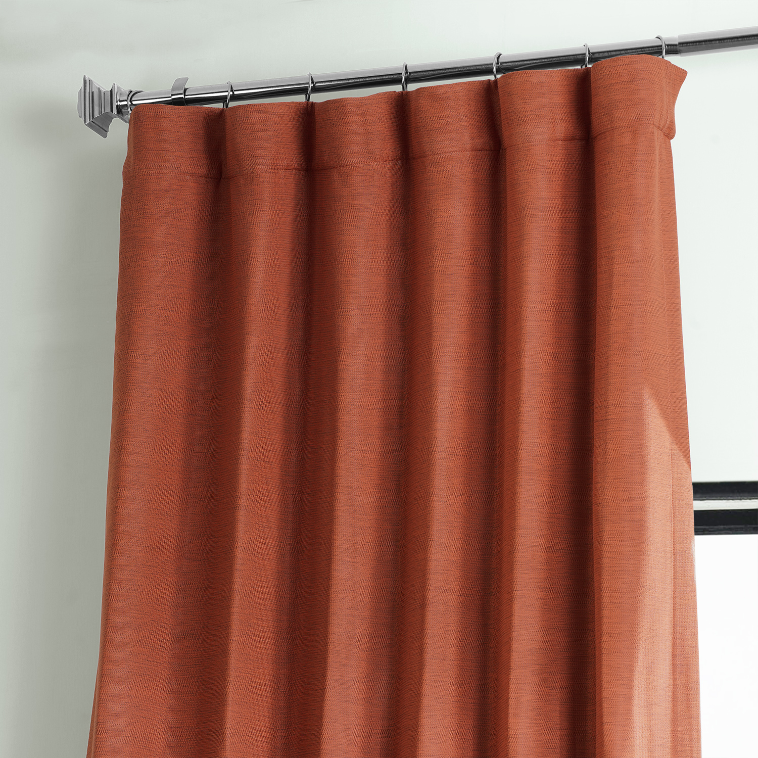 Warm Ember Bellino Blackout Room Darkening Curtain