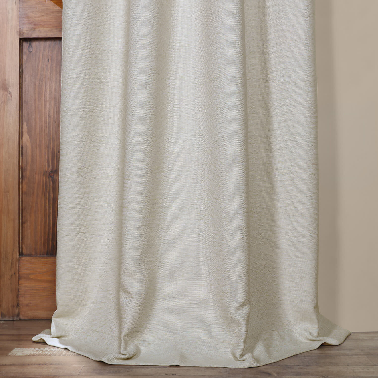 Oat Cream Bellino Grommet Blackout Room Darkening Curtain