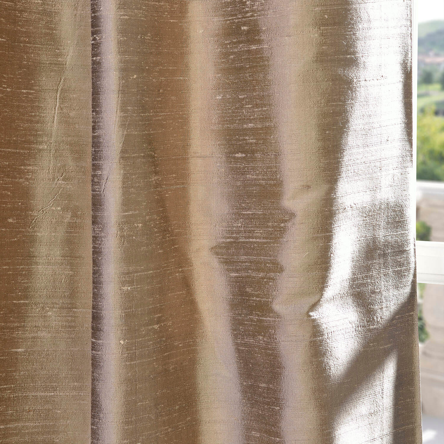 Cashmere Textured Dupioni Silk Curtain