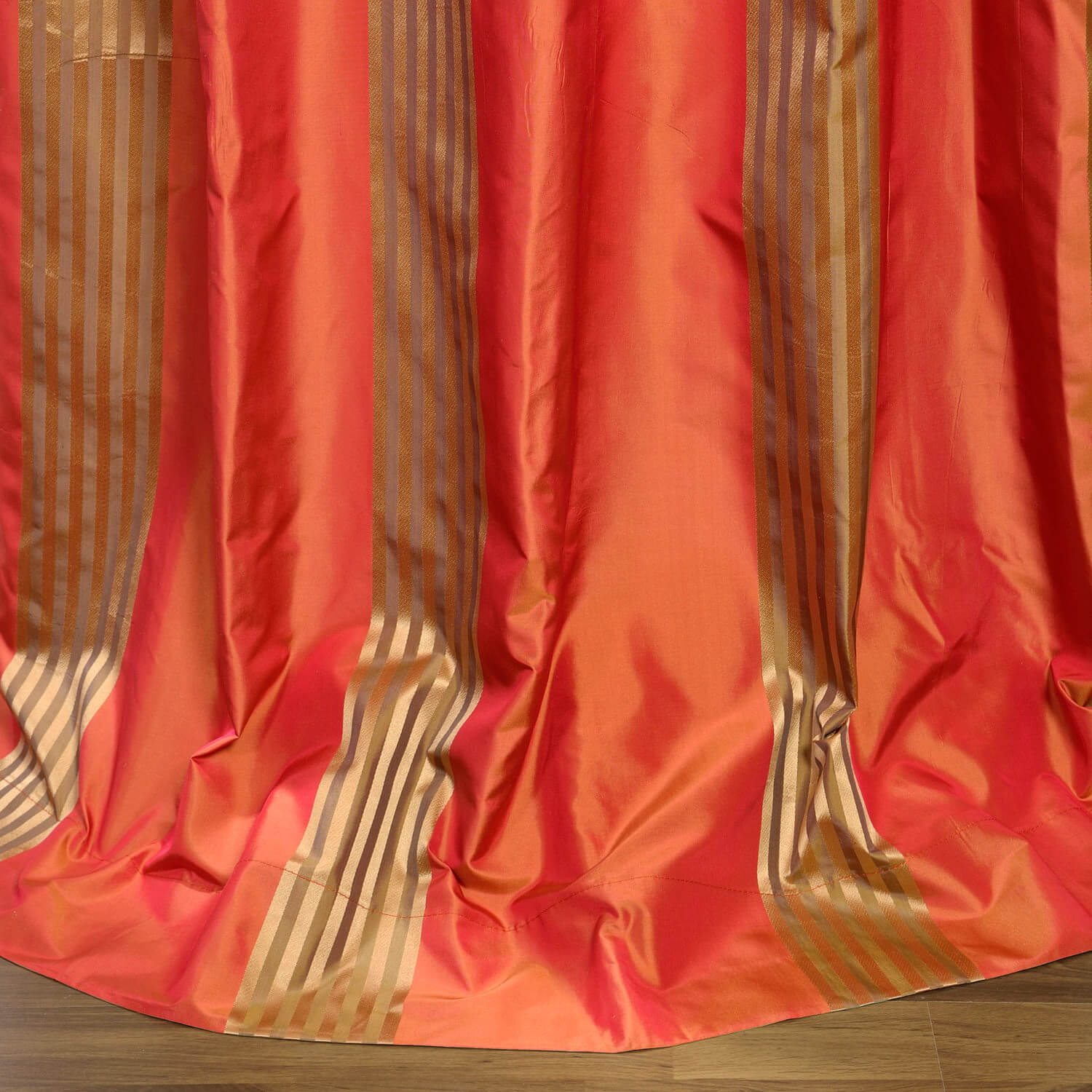 Waterford Sienna Silk Stripe Curtain