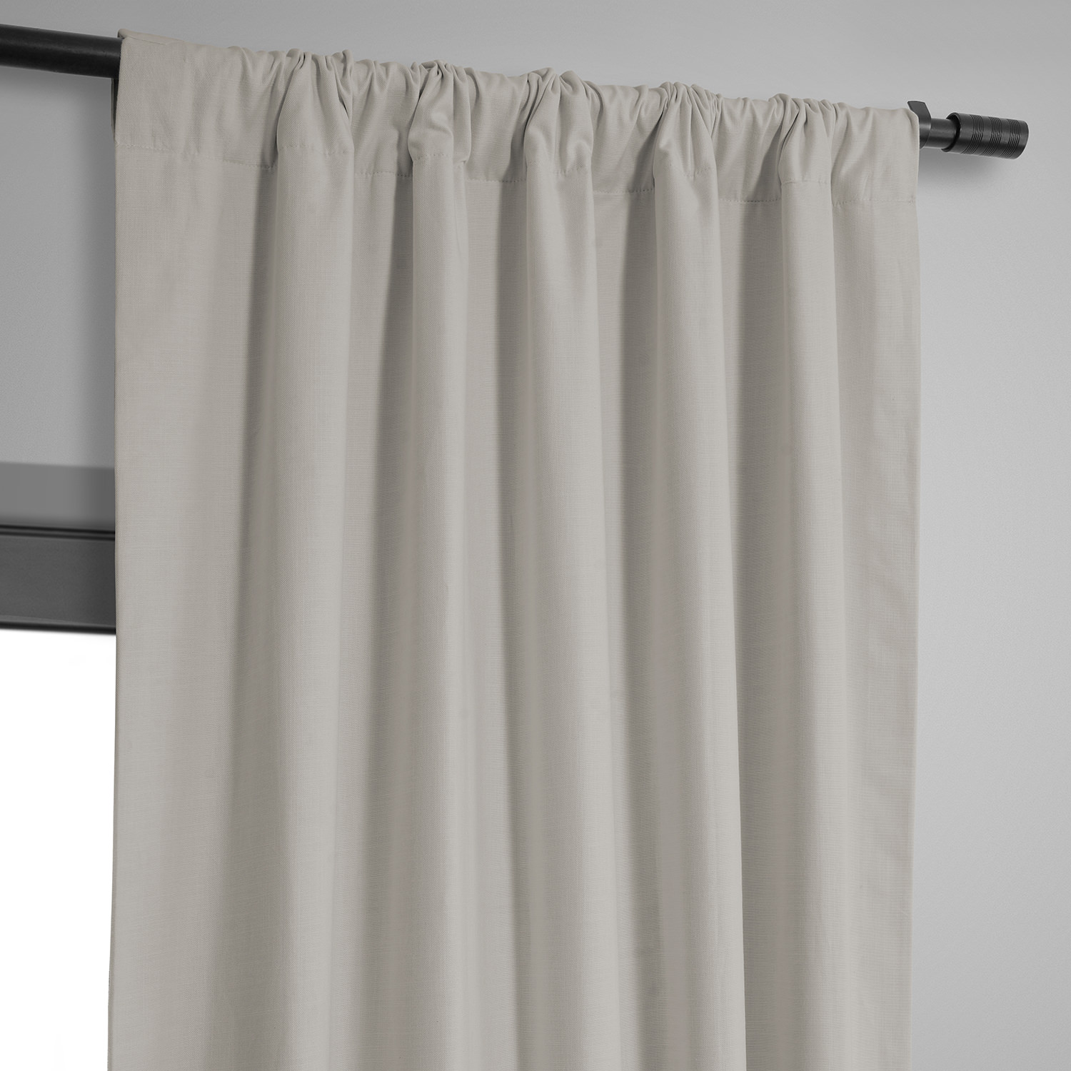 Supreme Cream Dune Textured Hotel Blackout Cotton Curtain