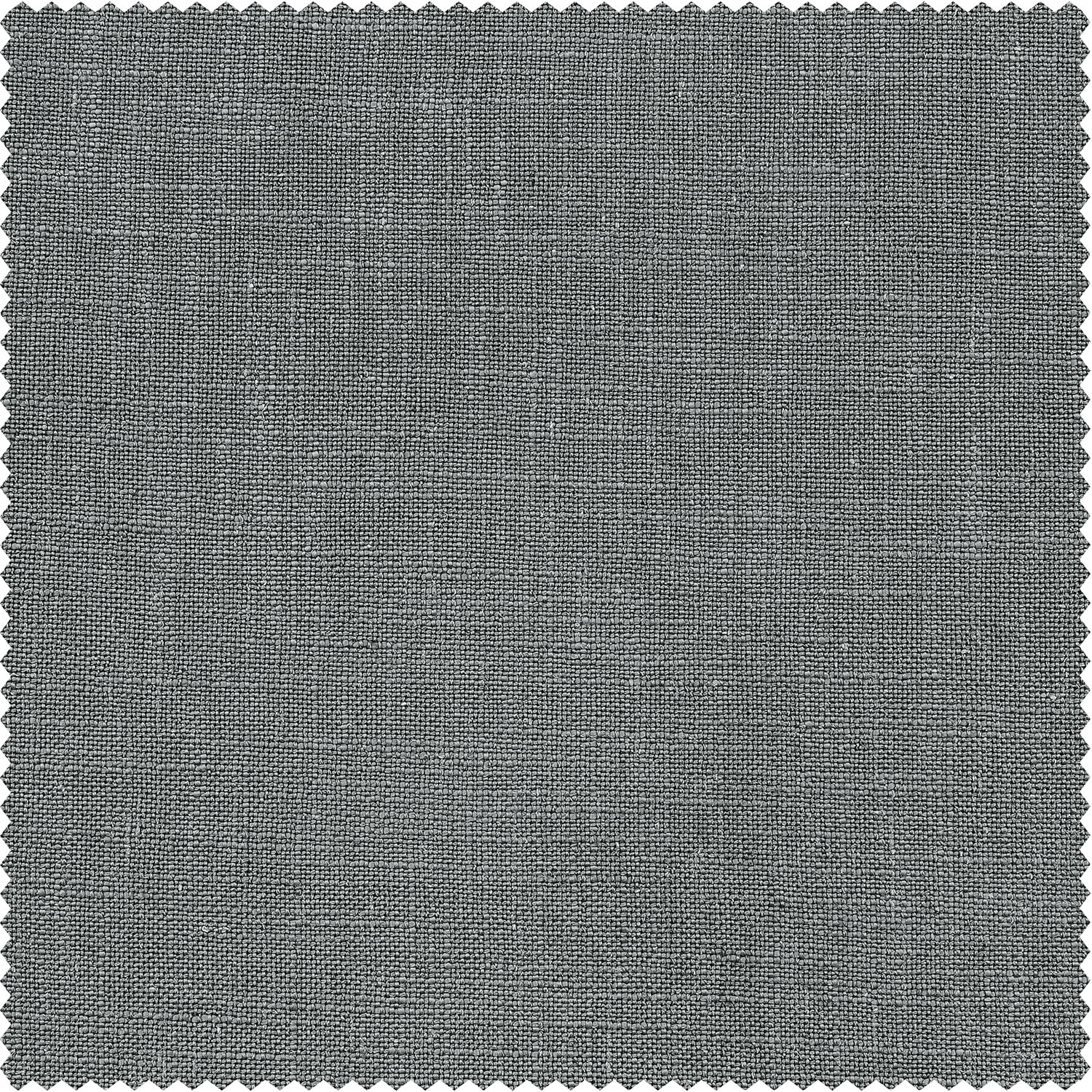 Pewter Grey Heavy Faux Linen Swatch