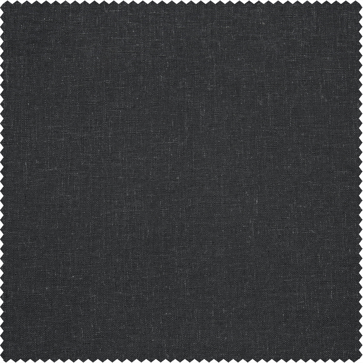 Slate Grey Heavy Faux Linen Swatch