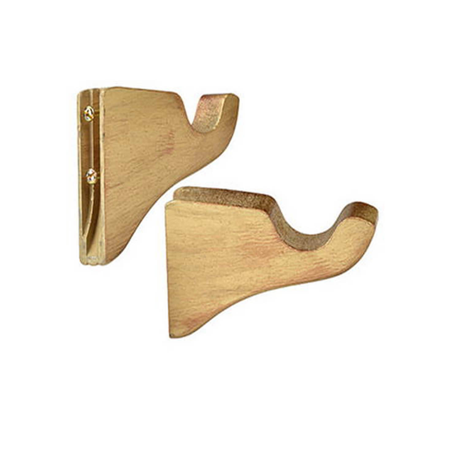 Wooden Brackets (Sold As Pair)