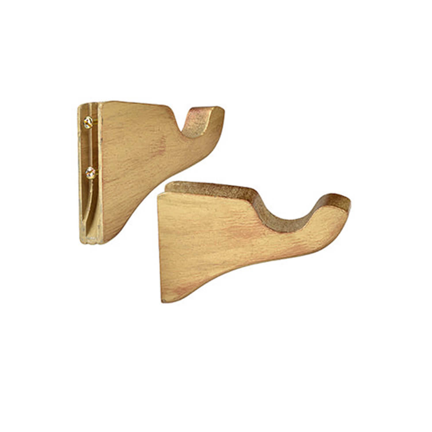 Wooden Brackets (Sold As Pair)