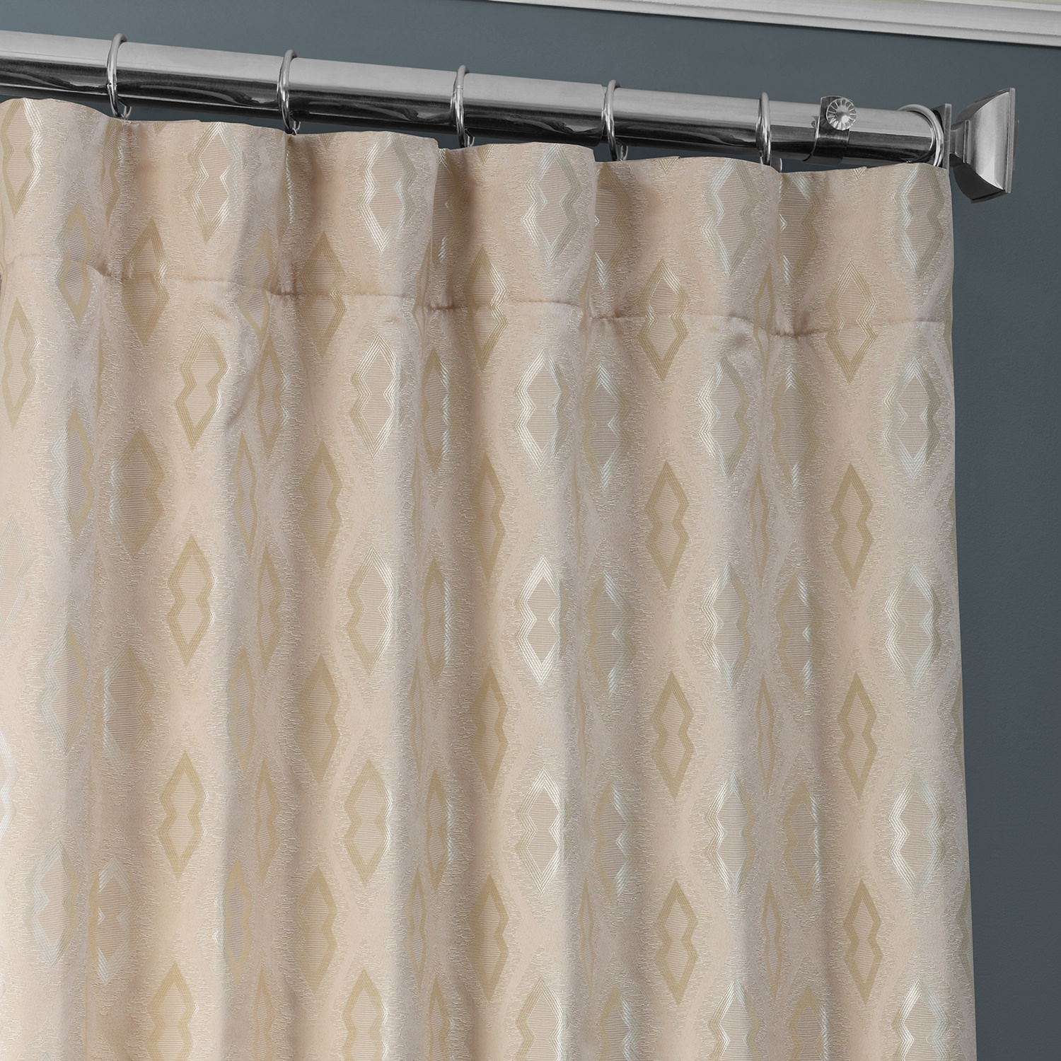 Paragon Sand Designer Jacquard Curtain