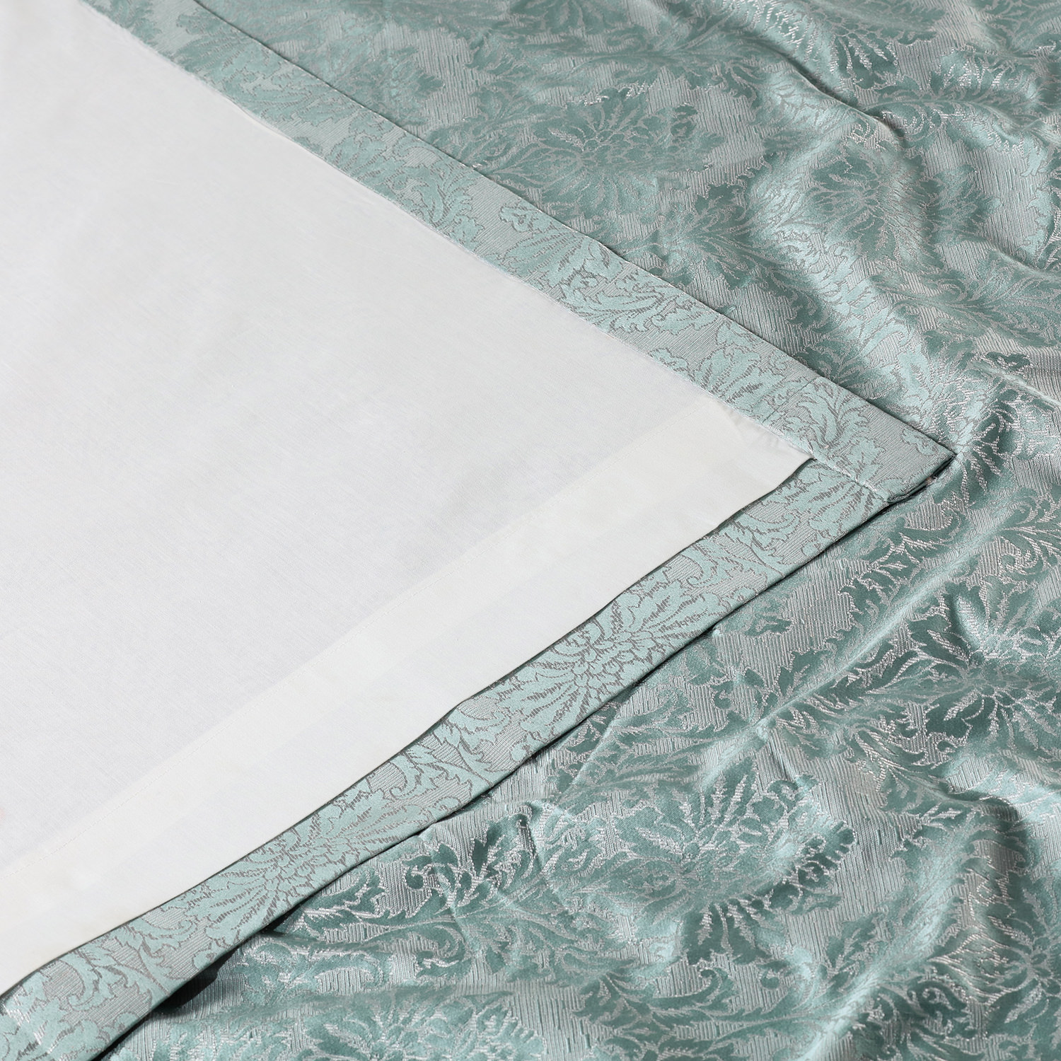 Cambric Larimar Designer Jacquard Curtain