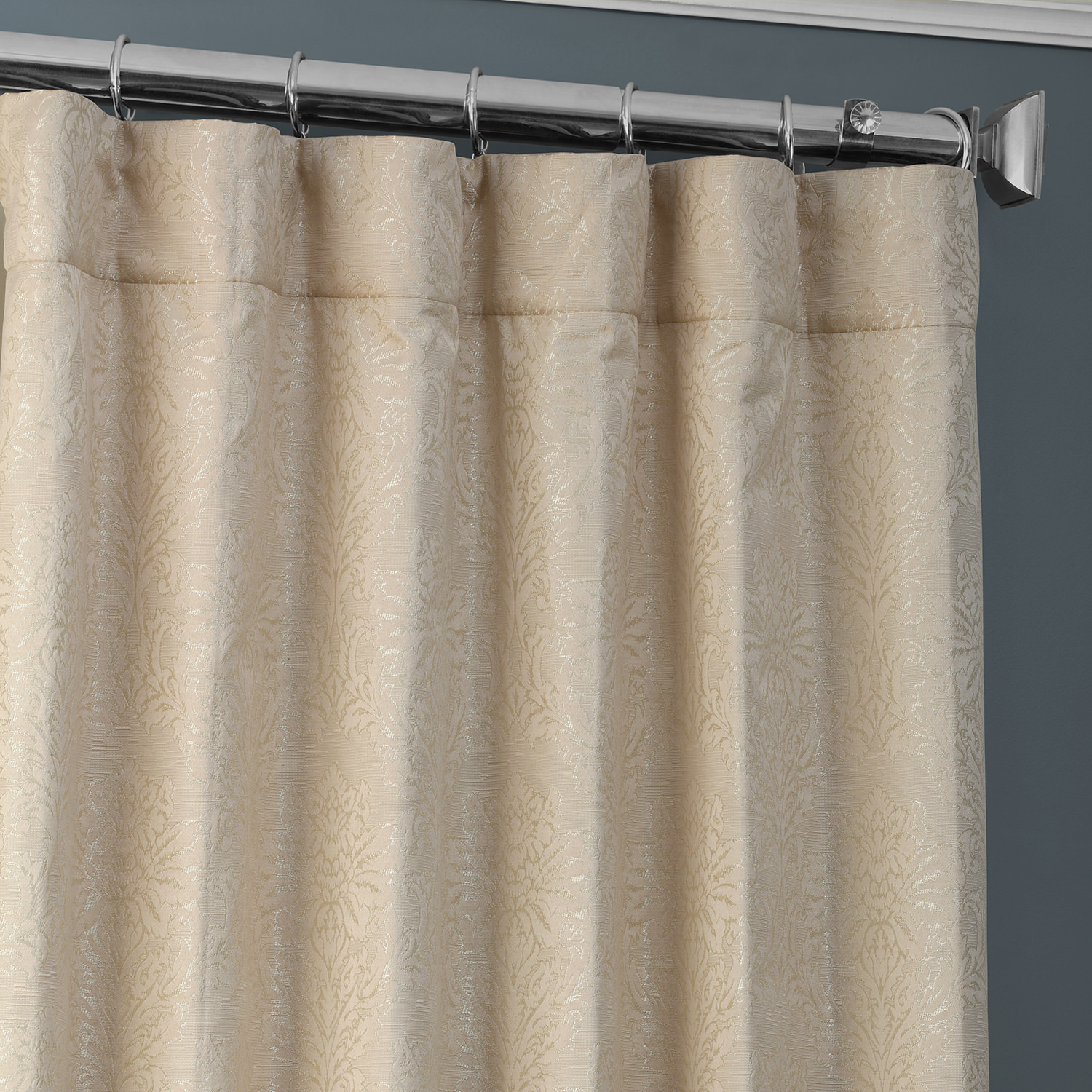 Cambric Sand Designer Jacquard Curtain