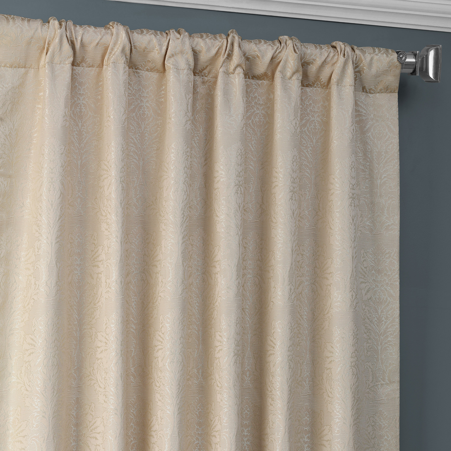 Cambric Sand Designer Jacquard Curtain